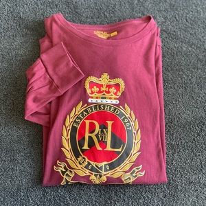 Polo Ralph Lauren long sleeve crest shirt XXL